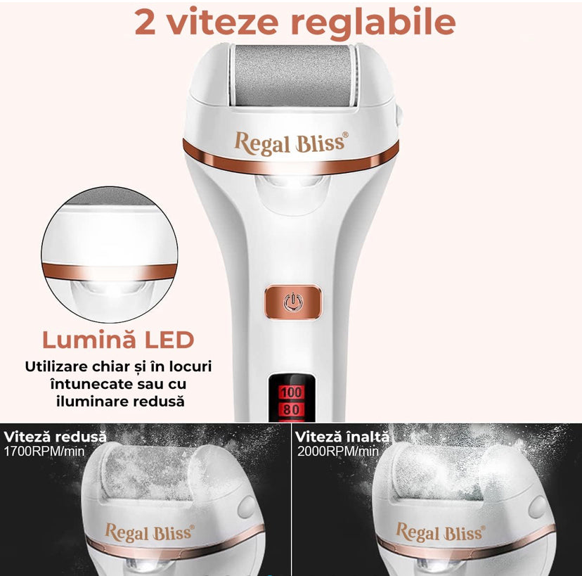 Pila electrică profesională pentru picioare-Regal Bliss ®