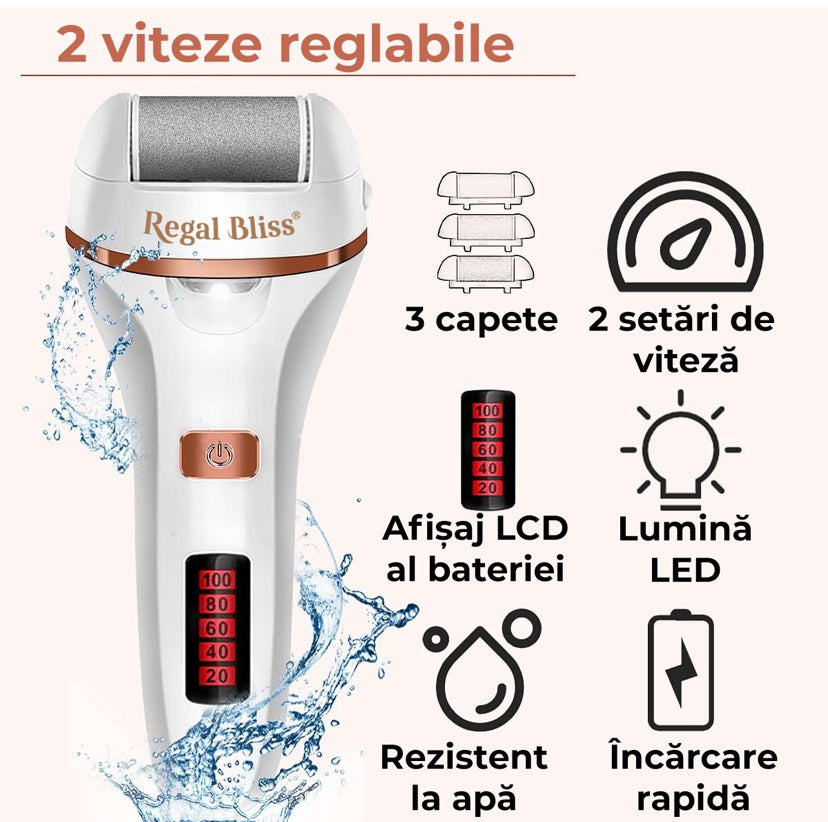 Pila electrică profesională pentru picioare-Regal Bliss ®
